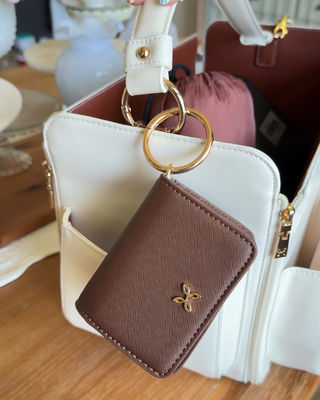 Higton Micro Wallet/Purse On A Chain - Charm Keychain