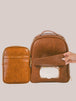 Brown Mae Bag + Brown Mini Mae