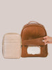 Brown Mae Bag + Mauve Mini Mae